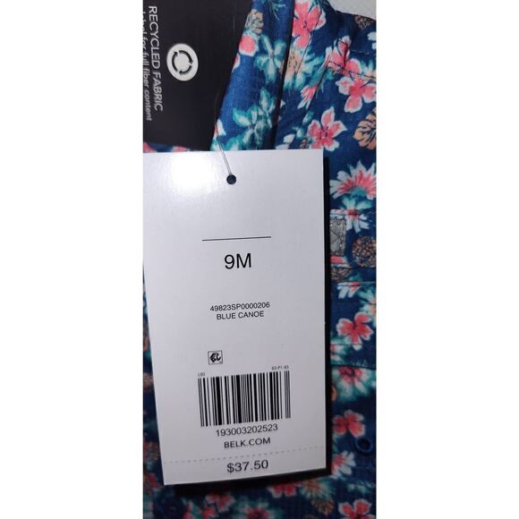 OCEAN + COAST 9M INFANT BLUE CANOE One piece outfit. UPF 30 protection.  NWT - Picture 6 of 8